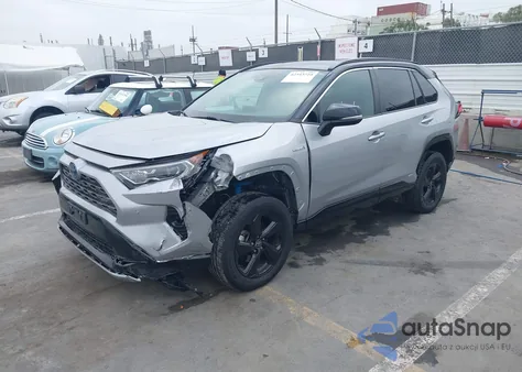 2021 Toyota Rav4 Hybrid Xse from USA, damaged, VIN 2T3E6RFV8MW025418